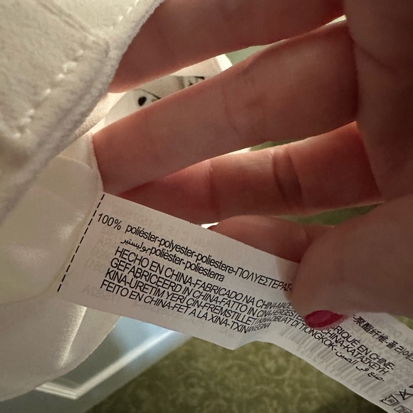 Zara NWT white front seam pants, size XL - Picture 4 of 7